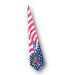 Flag with Statue of Liberty Navy Tie