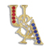 USA Letters Pin