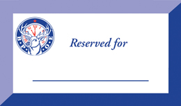 Elks Reservation Cards