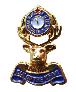Elk of The Year Lapel Pin