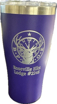 Purple Tumbler with Custom Options