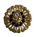 Red Rhinestone Wheel Pin