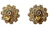 Clear Rhinestone Earrings