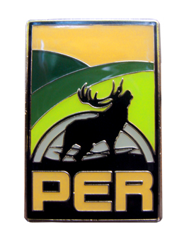 Color Filled PER Lapel Pin