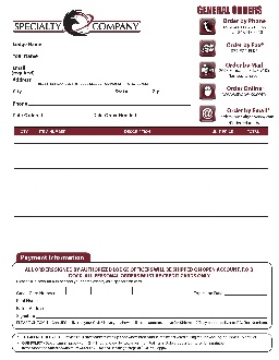 DO NOT BUY- DOWNLOAD ONLY - Downloadable PDF order form-