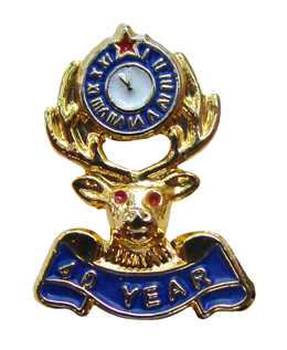 40 Years Lapel pin