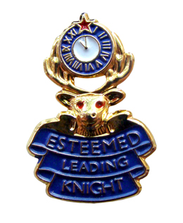 Esteemed Leading Knight Lapel Pin