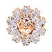 Rhinestone Lapel Pin