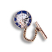 Round Emblem Tie Tac